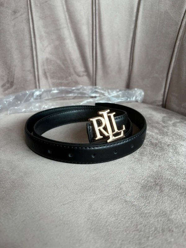 Nieuwe Ralph Lauren riem met gouden gesp, Kleding | Dames, Riemen en Ceinturen, Zwart, Nieuw, Heupriem, Ophalen of Verzenden