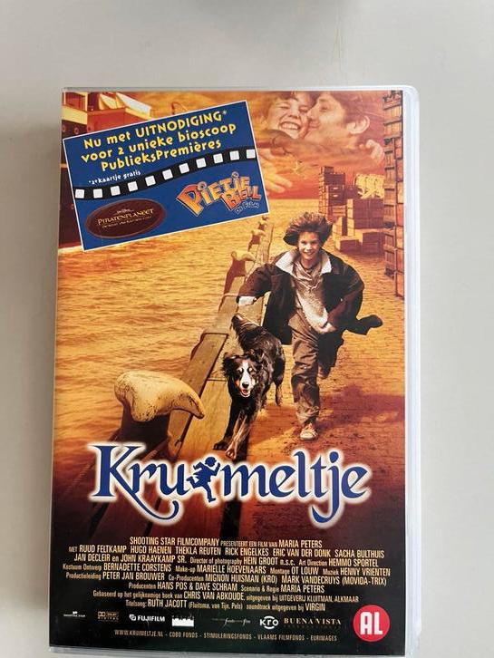 Kruimeltje VHS - Nederlandse Familiefilm, Alle leeftijden, Ophalen of Verzenden, Gebruikt, Nederlandstalig