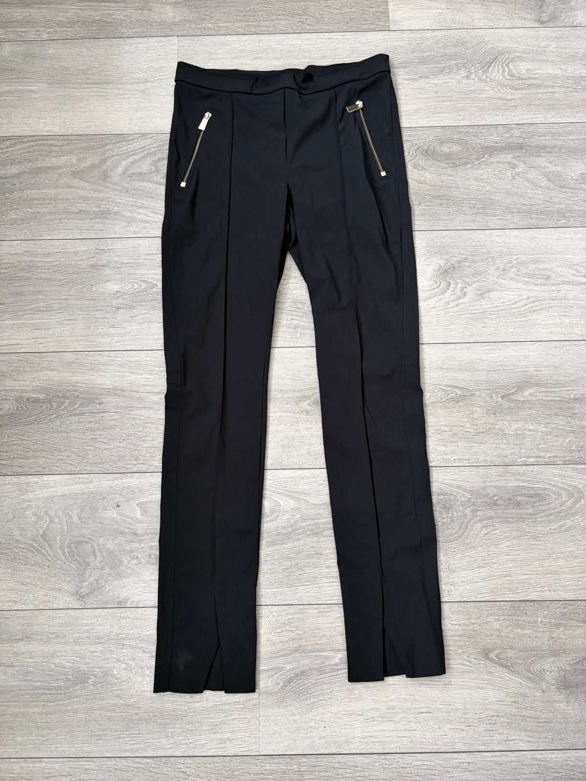 Jane Lushka zwarte travelstof broek maat S, Zwart, Ophalen of Verzenden, Zo goed als nieuw, Maat 36 (S)