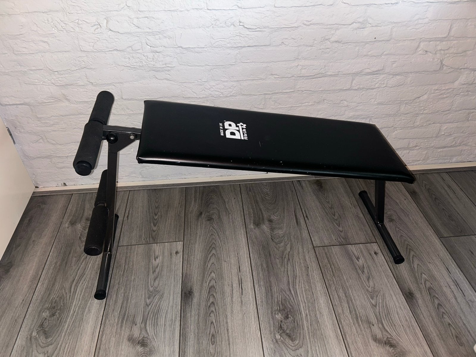 DP Fit For Life buikspierbank - Zwart, Ophalen, Gebruikt, Overige typen, Buik