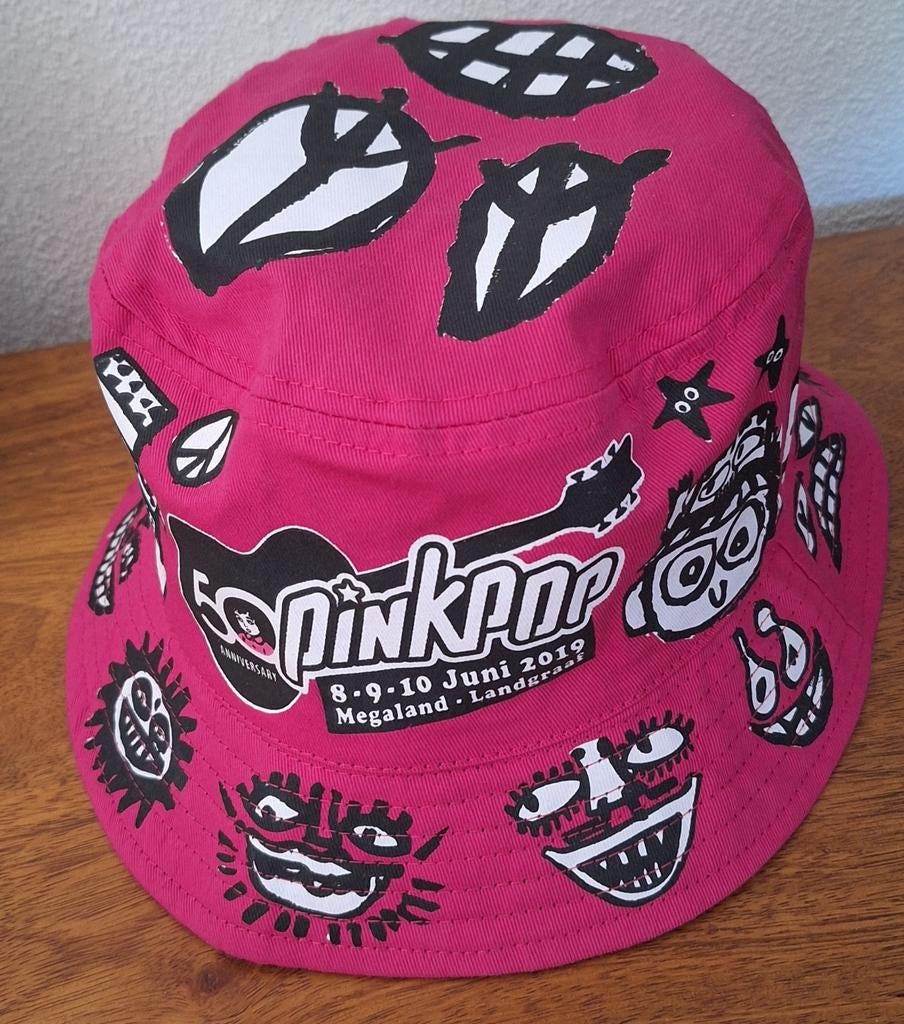 Pinkpop hoedje | Jubileum editie (50 jaar) | Nieuw, Pinkpop, Hoed, Nieuw, One size fits all