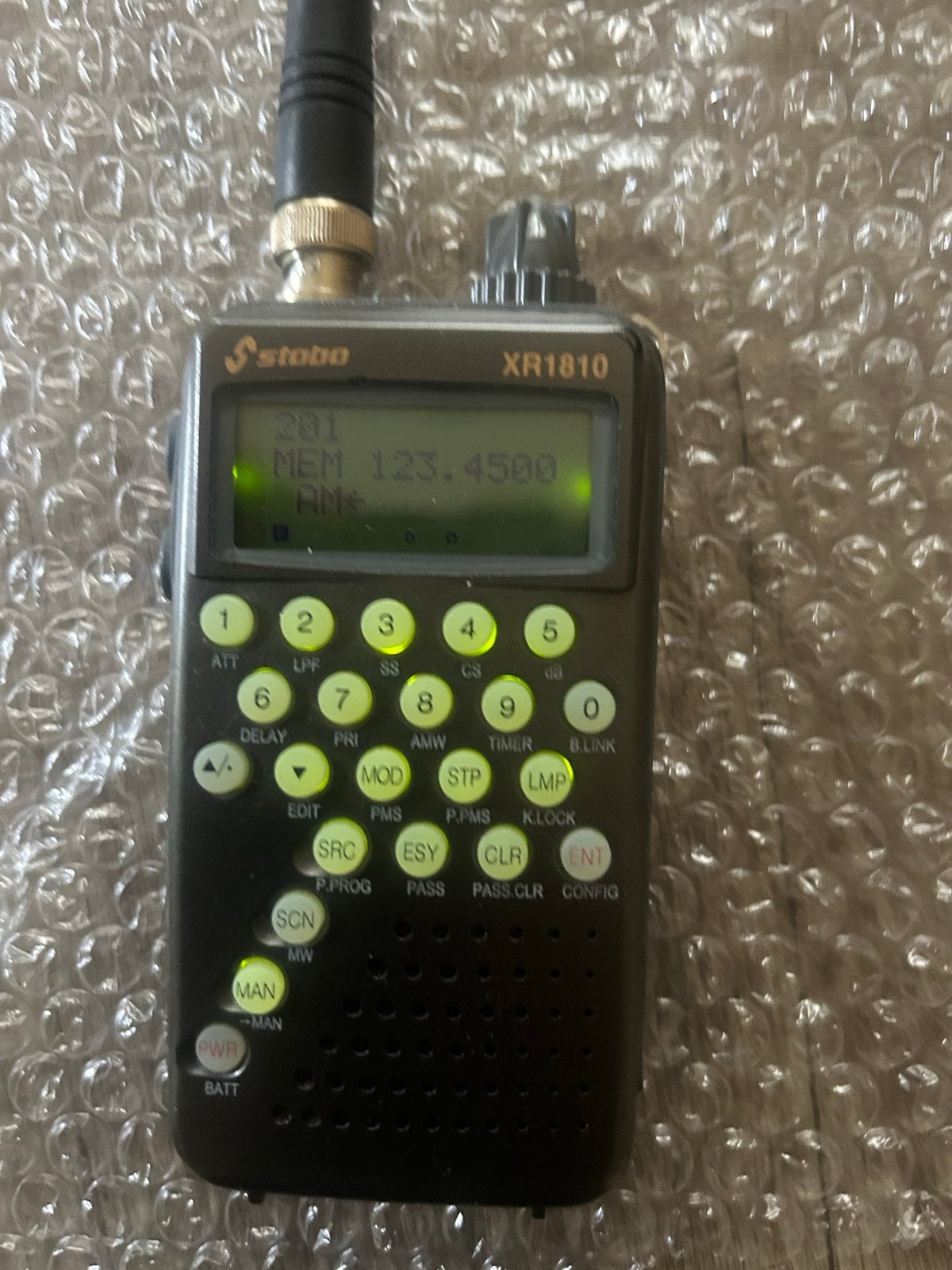 Stabo XR 1810 Communicatie Scanner  (Ruilen Mogelijk), Ophalen of Verzenden, Zo goed als nieuw, Ontvanger