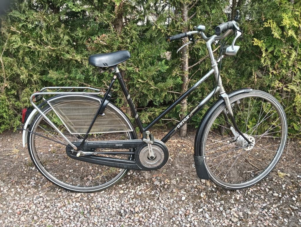 Oerdegelijke Union damesfiets, Gebruikt, Versnellingen, 56 cm of meer, Trommelrem