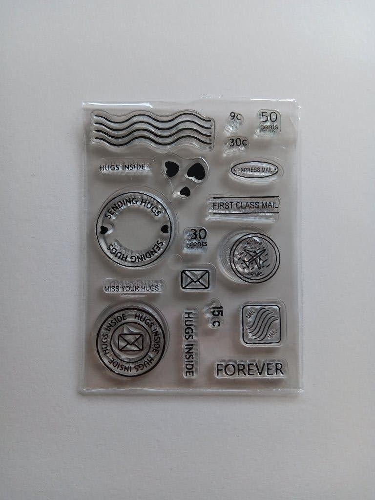 Stempel, snijmallen, stencils Postzegelvel, Ophalen of Verzenden, Gebruikt, Overige thema's, Pons of Mal
