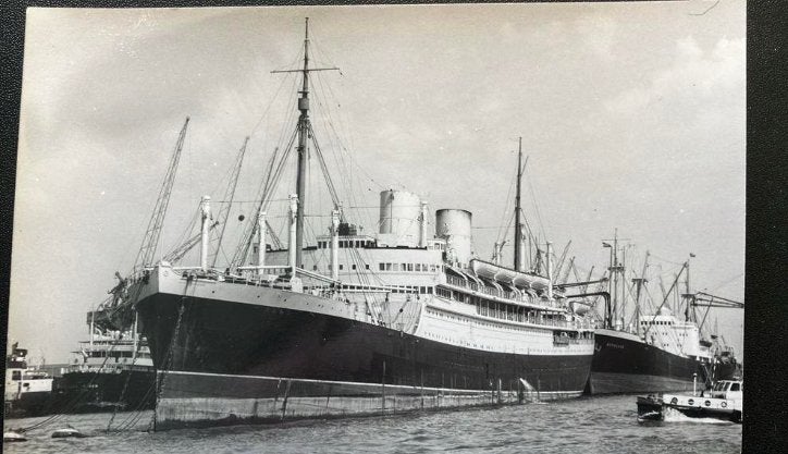 REDWIJS  Wijsmuller  RANG ex Rangitata 1929 Haven, Verzamelen, Ophalen of Verzenden, Zo goed als nieuw, Kaart, Foto of Prent