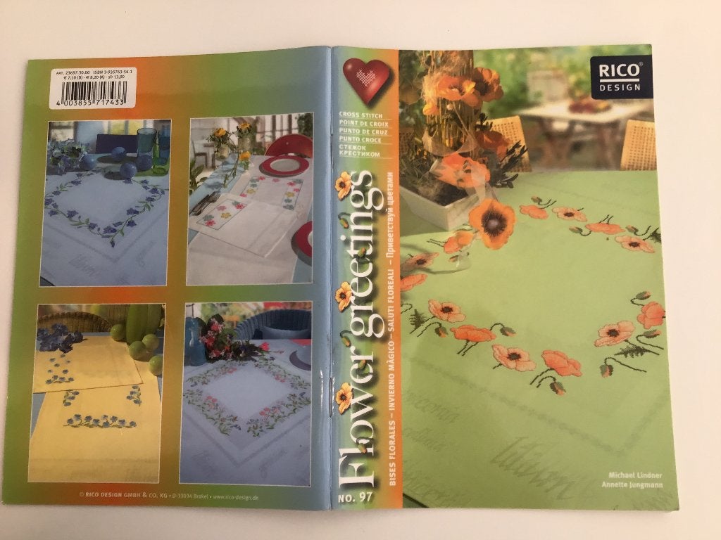 Borduren Rico Designboekje, Ophalen of Verzenden, Zo goed als nieuw, Handborduren, Patroon