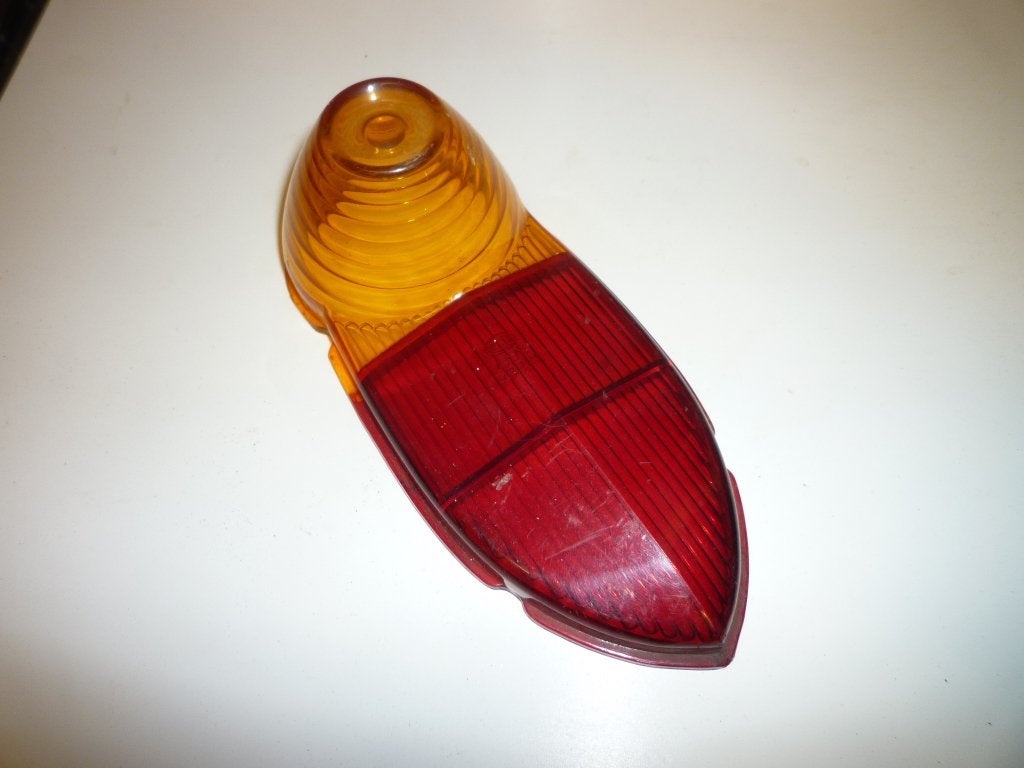 Opel Olympia Rekord Achterlichtglas gebruikt, Ophalen of Verzenden