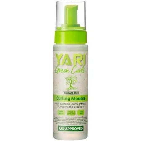 Yari Green Curls Sulfaatvrije Krulmousse, Ophalen of Verzenden, Nieuw, Gel, Wax, Haarlak of Mousse