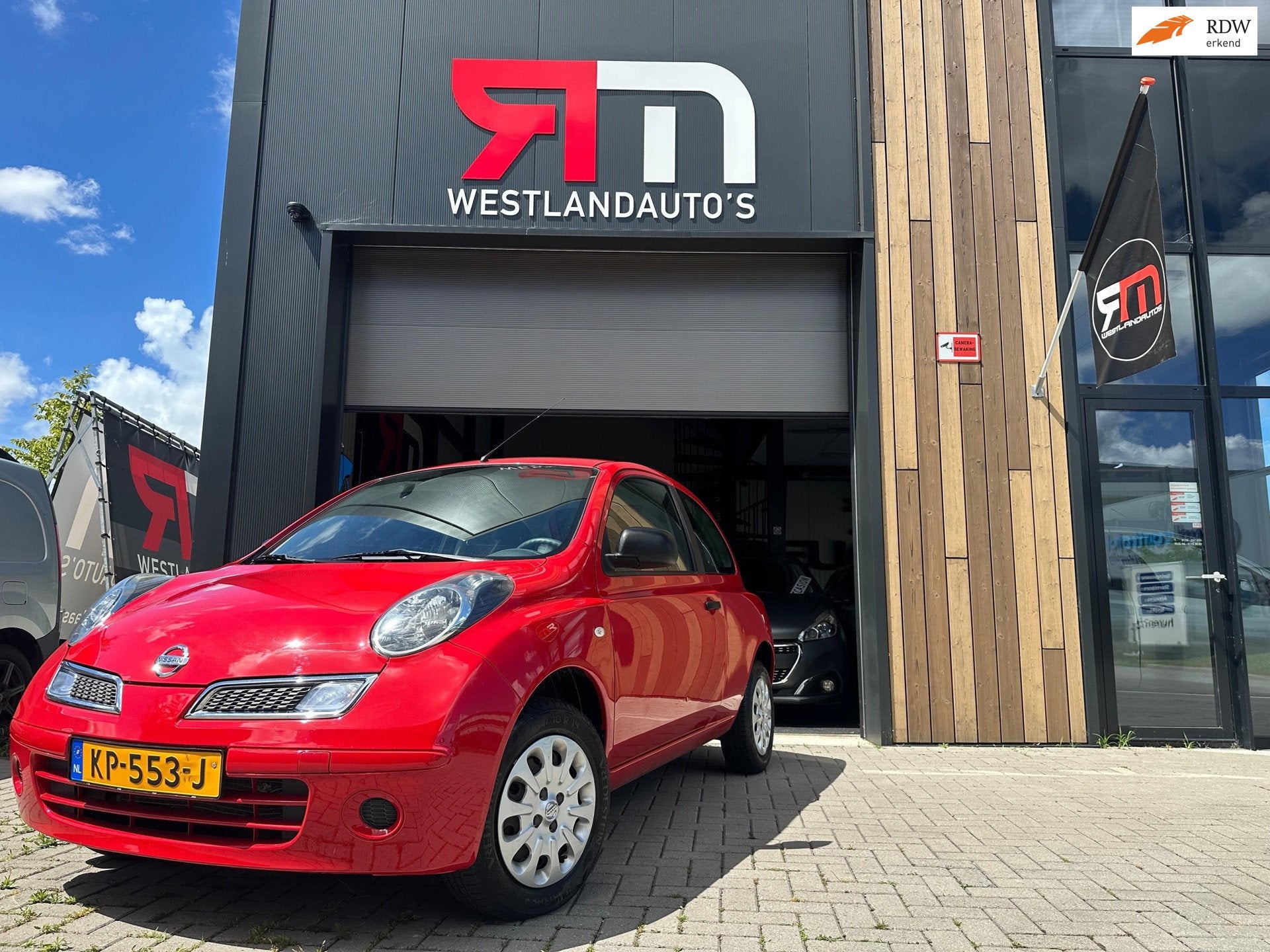 Nissan Micra 1.2 Mix/ airco/elektrische ramen /2 sleutels/ d, Auto's, Nissan, Dealer onderhouden, Stof, 4 cilinders, Handgeschakeld