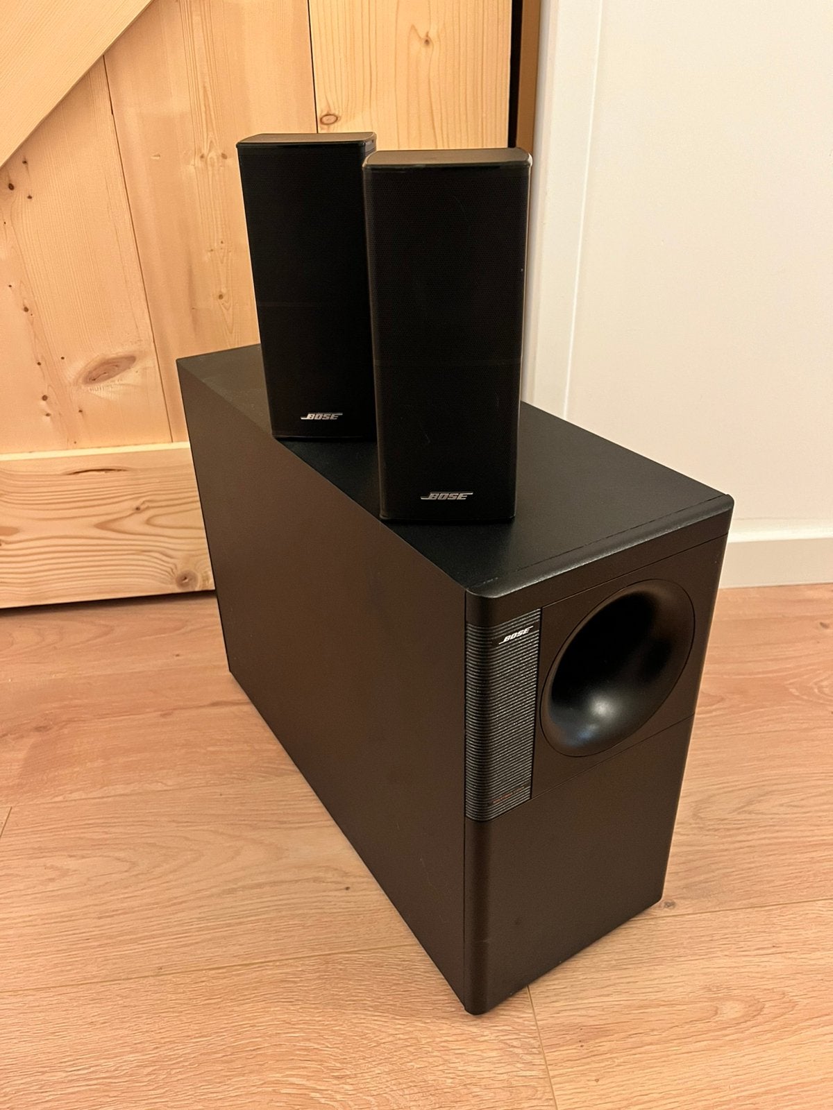 Bose accoustimass 5 serie 5, Ophalen of Verzenden, Zo goed als nieuw, Overige merken