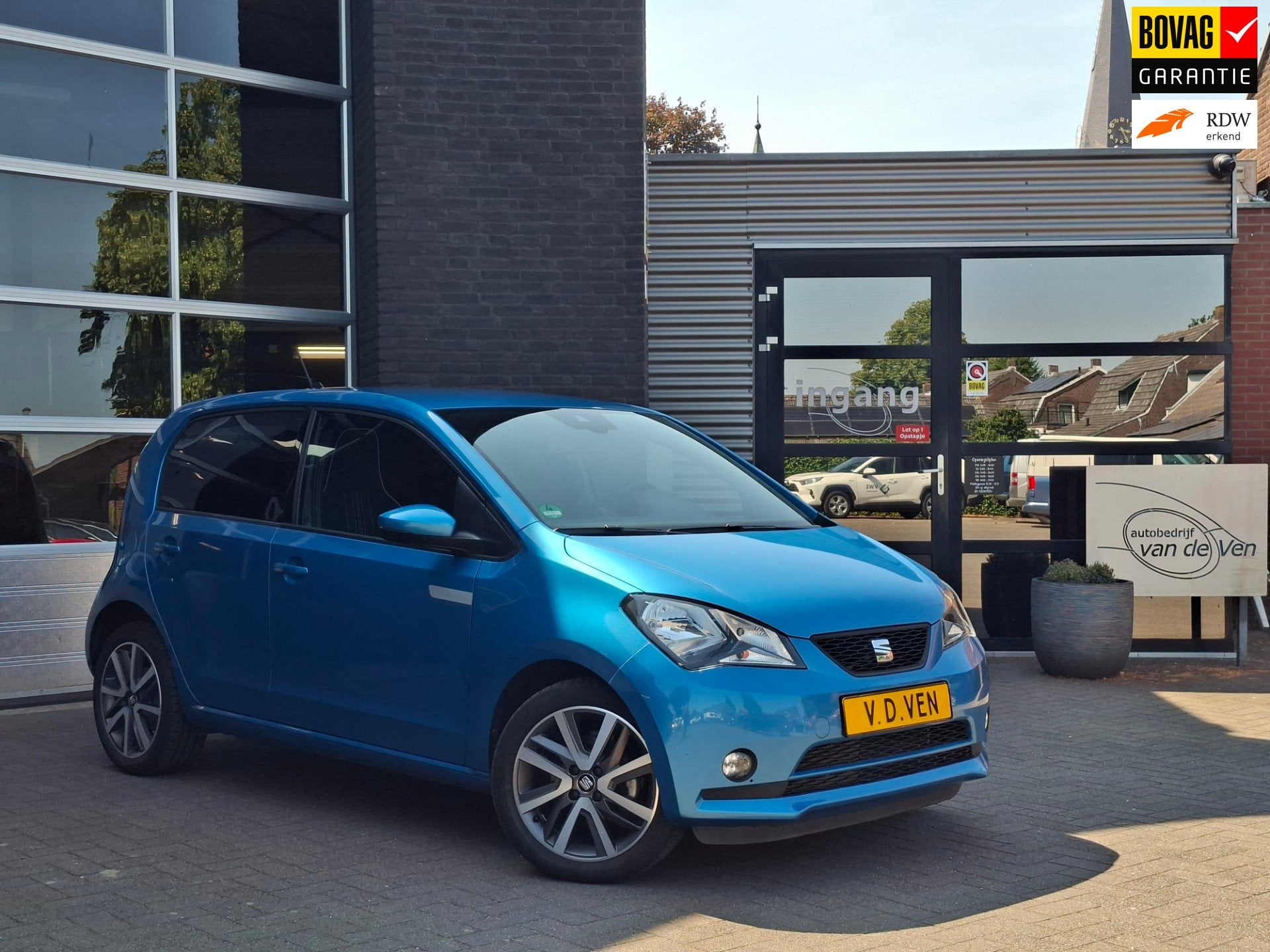 Seat MII Electric | Cruise control | Stoelverwarming | Verwa, Stof, Gebruikt, Overige carrosserieën, Grijs