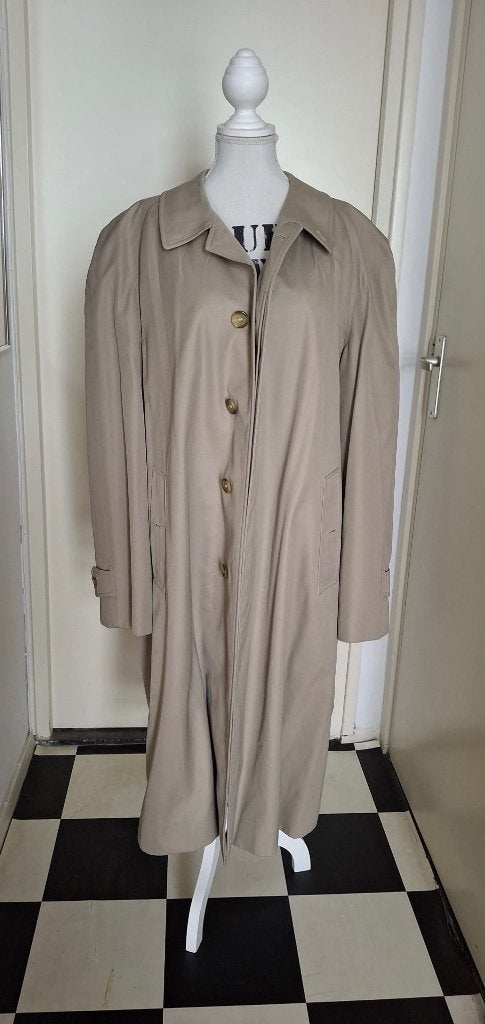 Authentieke Burberrys herenjas ongedragen, Kleding | Heren, Jassen | Winter, Ophalen, Beige, Nieuw, Overige maten