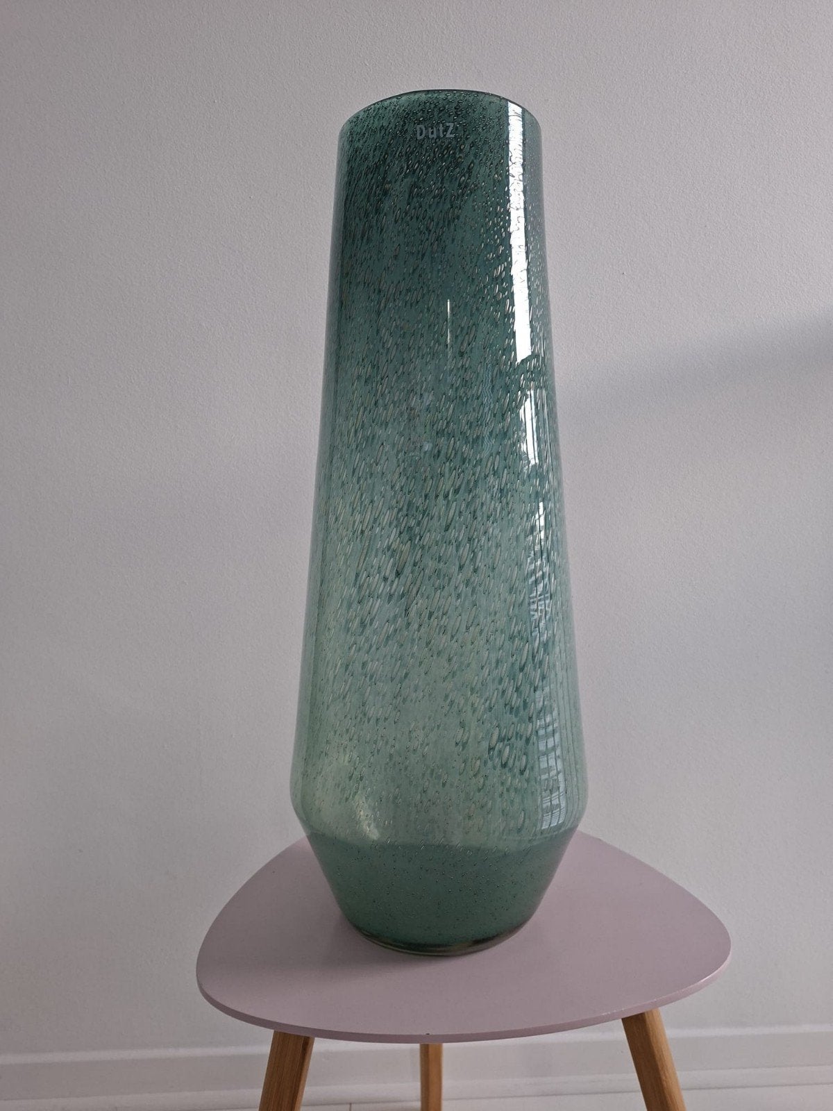 Nieuw
DutZ grote vaas Nita big tropical blue, 50 tot 75 cm, Nieuw, Ophalen of Verzenden, Glas