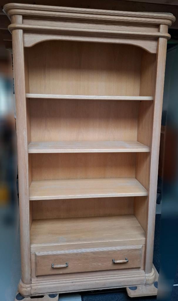kast met la,white washed eikenhout GAAT DIT WEEKEND WEG, Ophalen, Gebruikt