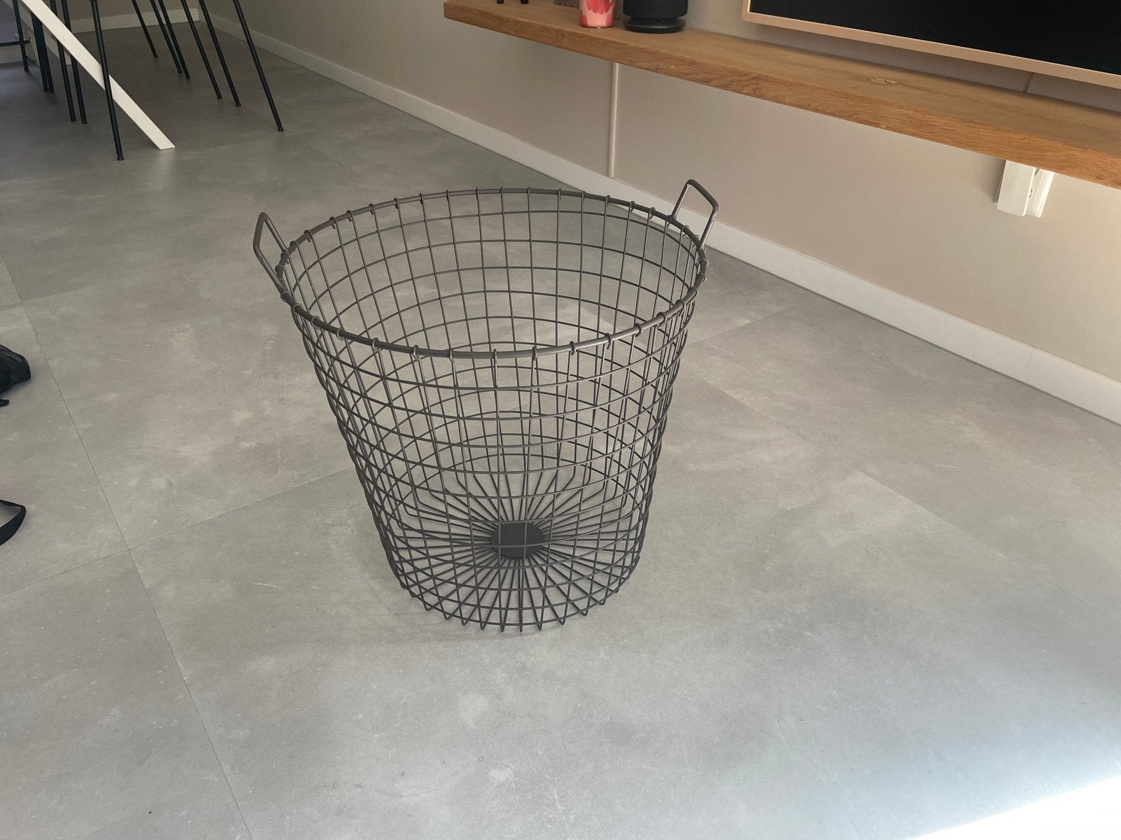 KOOPJE! Hippe Metalen draadmand Industrieel design decoratie, Huis en Inrichting, Woonaccessoires | Schalen en Manden, Ophalen