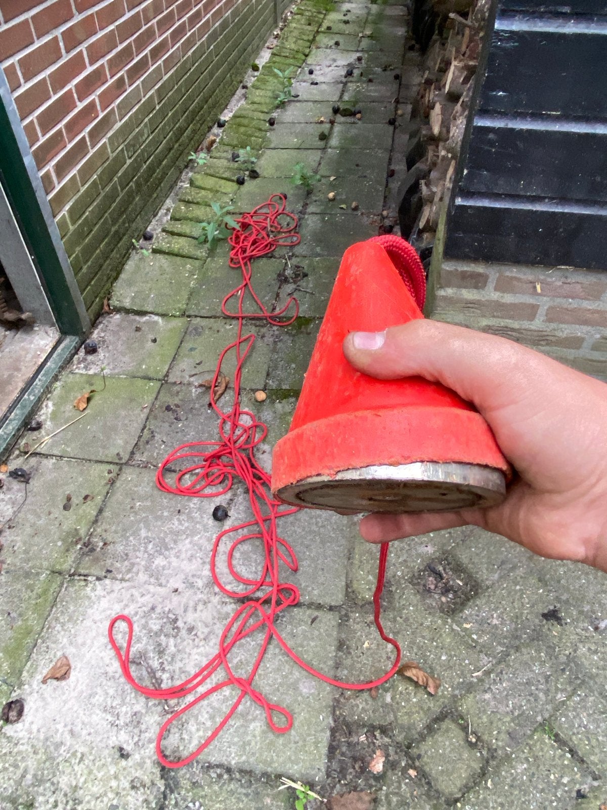 Magneetvissen set met touw, Ophalen, Gebruikt, Overige merken