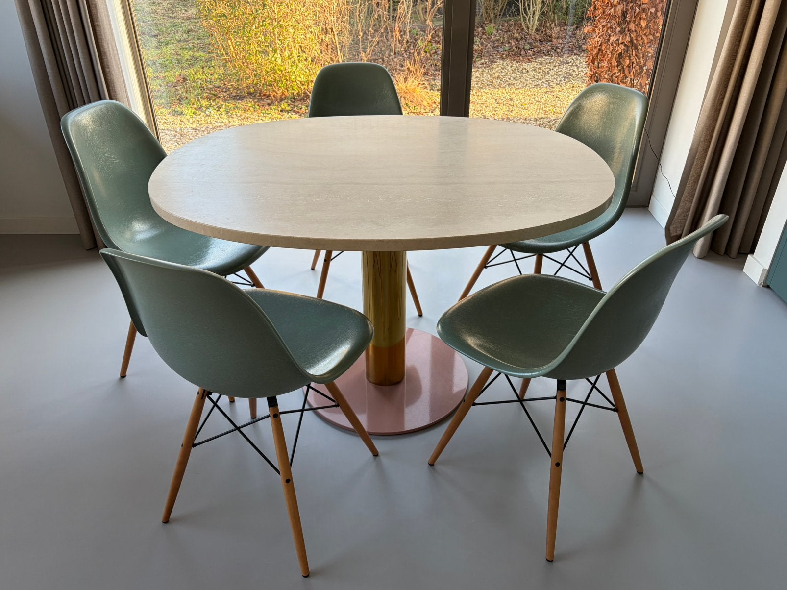 &Tradition In Between SK12 eettafel, 100 tot 150 cm, Design, Zo goed als nieuw, Vier personen