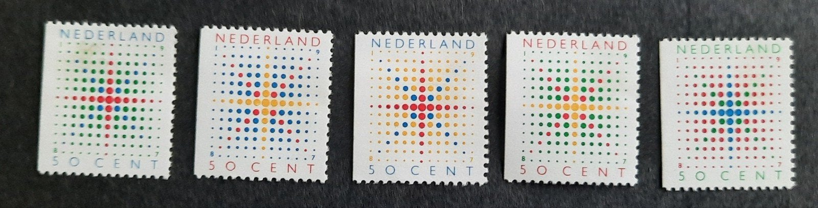 Nederland 1987 nvph nr 1391-1395 Decemberzegels, Ophalen of Verzenden, Postfris