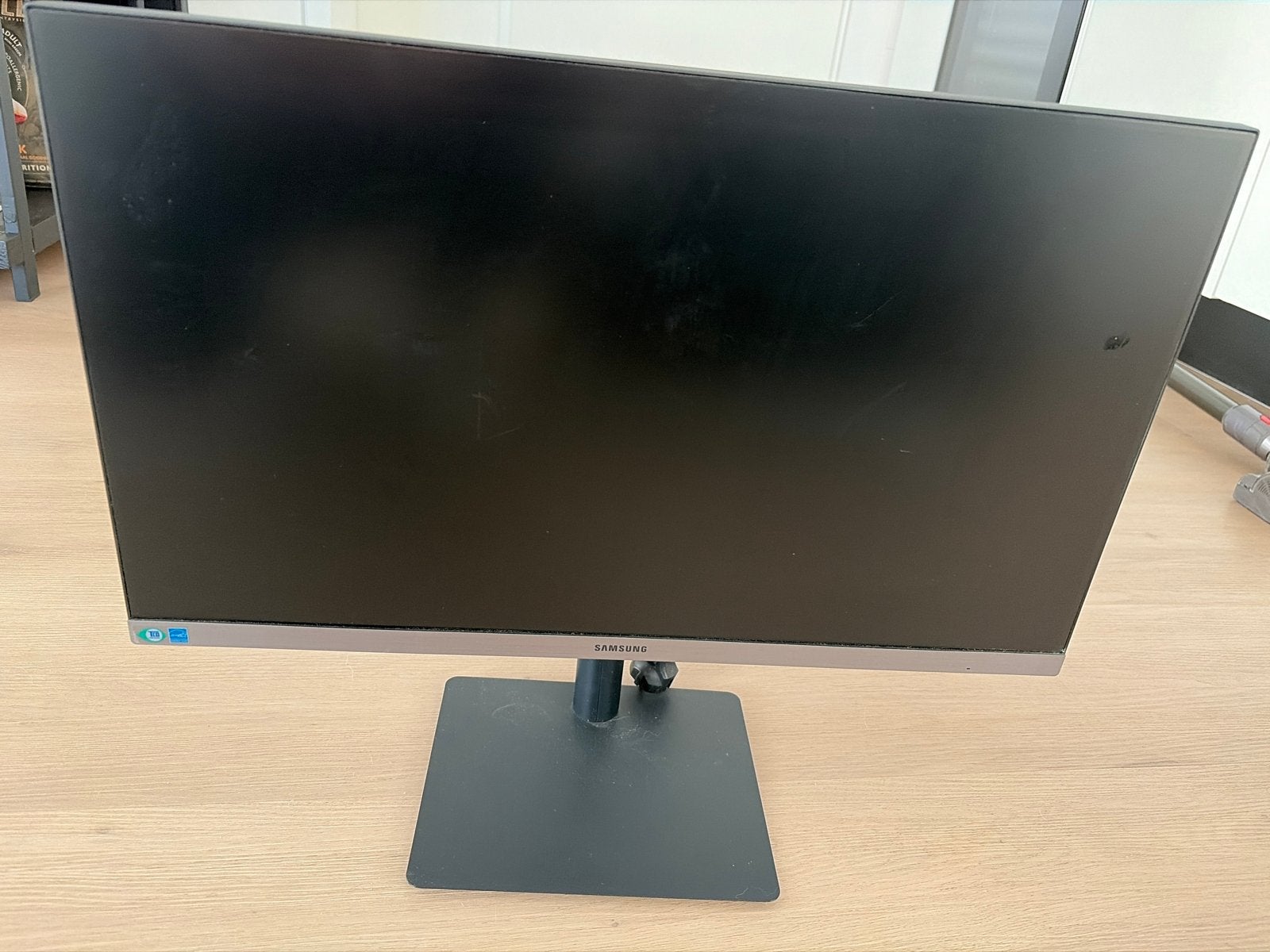 Samsung S24R650FDU 24 inch Full HD Monitor, Computers en Software, Ophalen, HDMI, In hoogte verstelbaar, Full HD