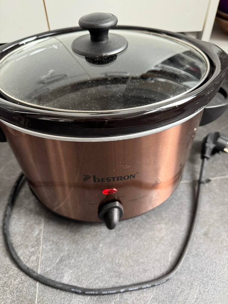 Bestron Copper Collection Slowcooker 3.5L, Ophalen of Verzenden, Nieuw