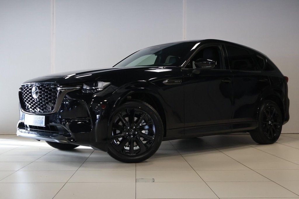 Mazda CX-60 2.5 e-SkyActiv PHEV Homura, Auto's, Mazda, Automaat, Gebruikt, Zwart, Lichtsensor