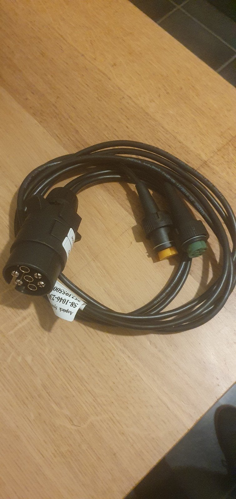 Thule 7 polige kabel fietsendrager, Auto diversen, Fietsendragers, Ophalen of Verzenden, Dakdrager