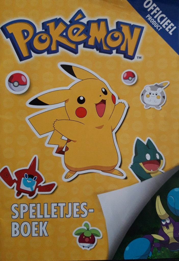 Pokemon Spelletjesboek - Vakantieboek NIEUW Doeboek, Ophalen of Verzenden, Minder dan 500 stukjes, Nieuw, Puzzelboek