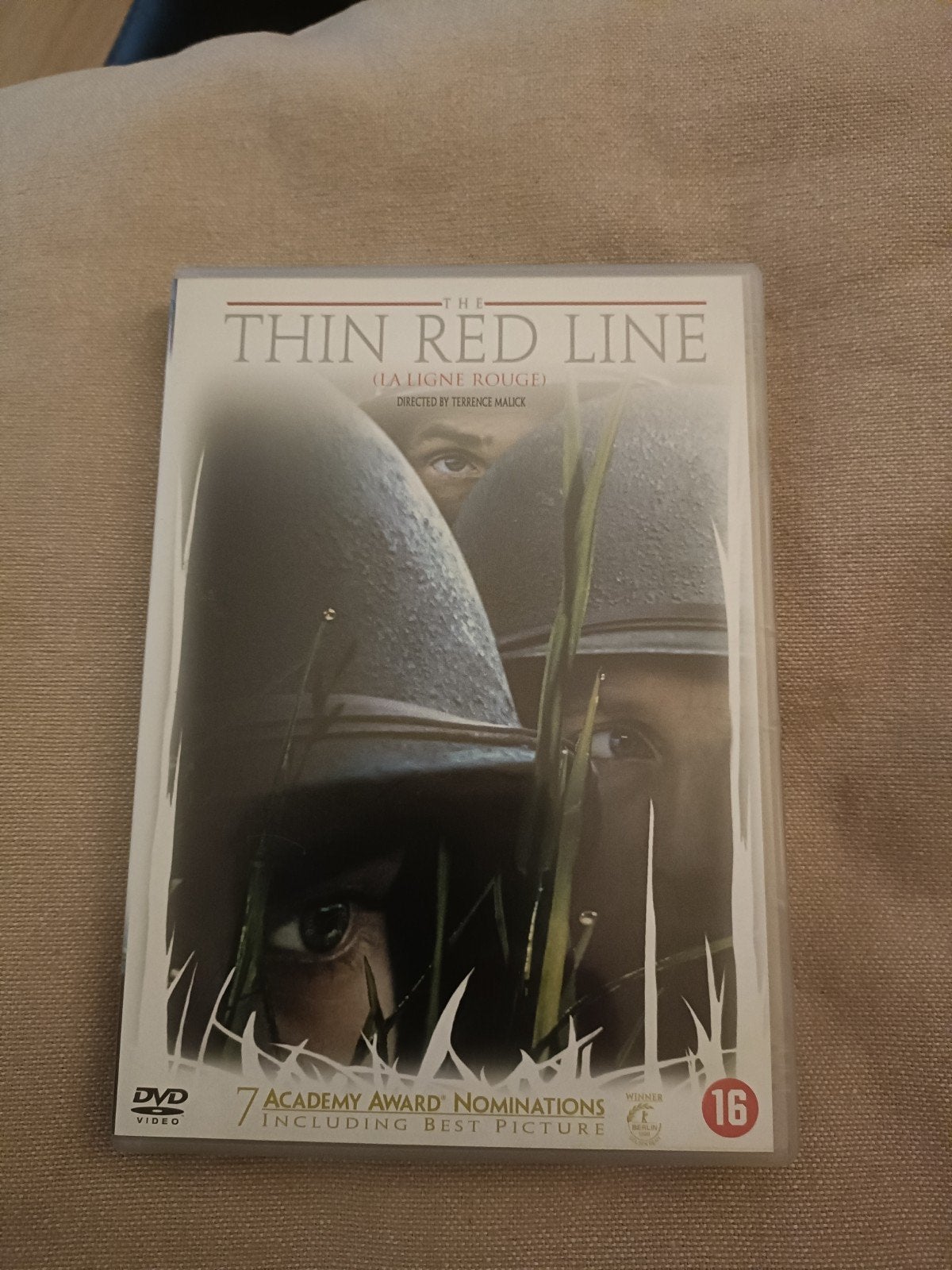 The Thin Red Line DVD - Oorlogsdrama, Vanaf 16 jaar, Ophalen of Verzenden, Gebruikt, Inclusief doosje