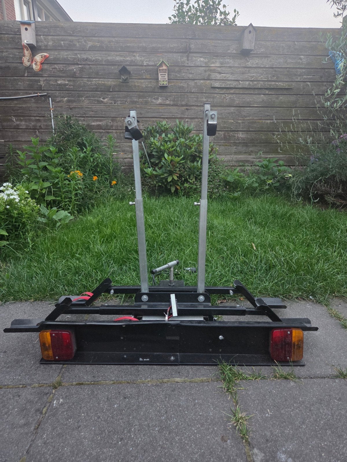 Fietsendrager voor 2 fietsen - 7 polig fiets omafiets giant, Ophalen of Verzenden, 2 fietsen, Gebruikt, Trekhaakdrager