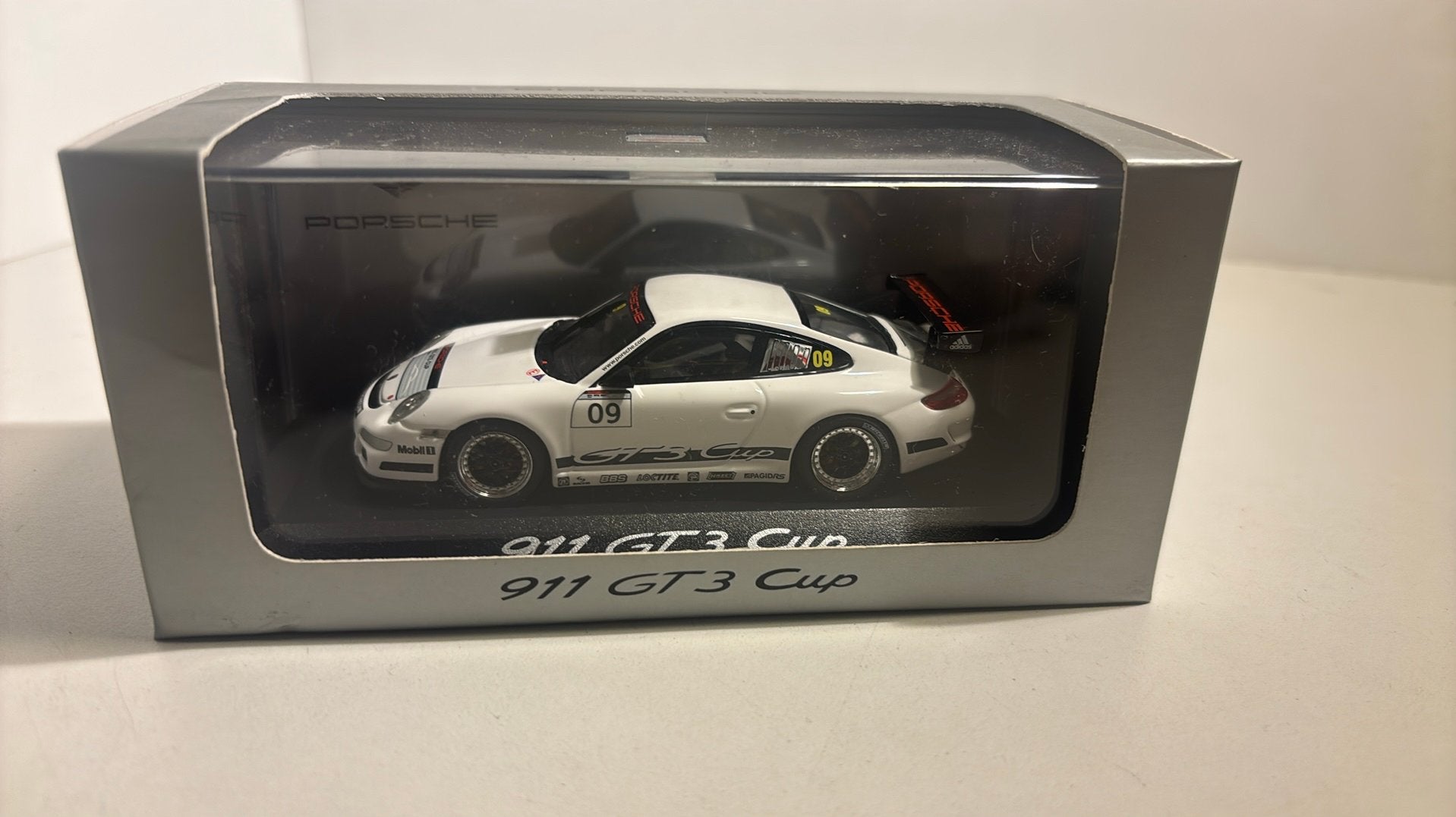 Porsche 911 gt3 cupe 09 minichamps 1.43, Auto, Ophalen of Verzenden, MiniChamps, A