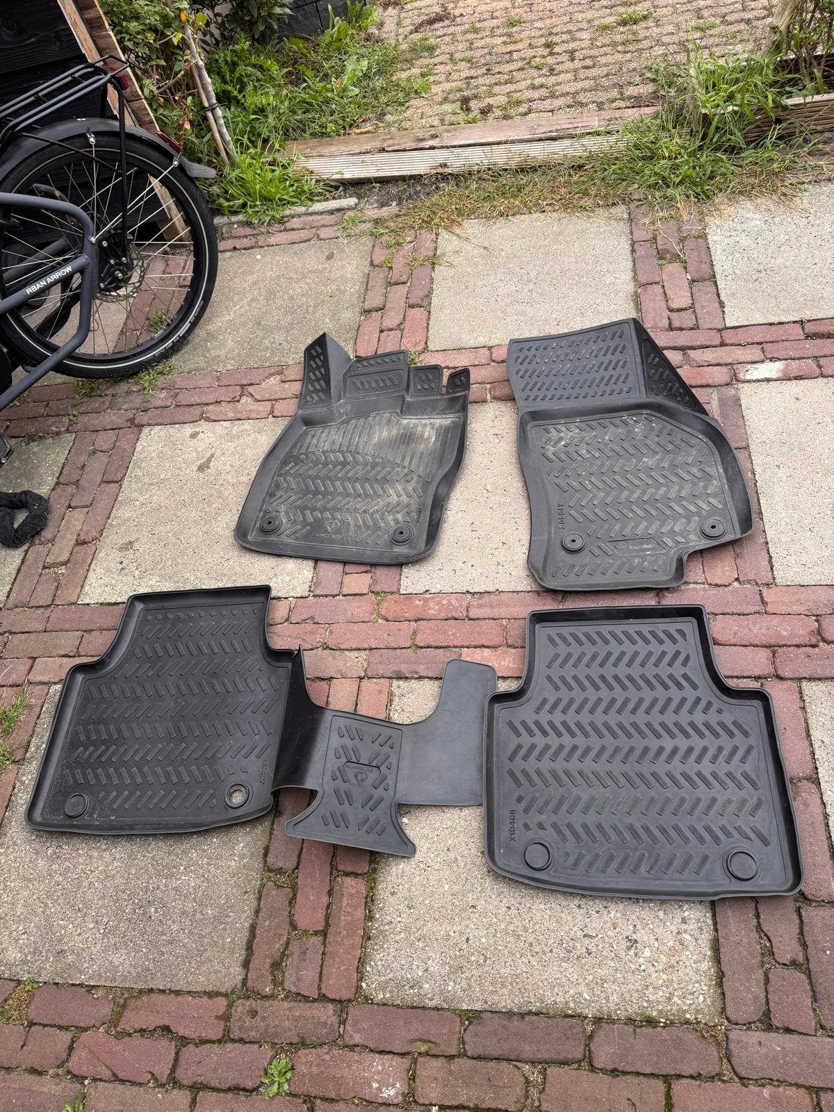 Rubberen mattenset Skoda Superb 3V (2017), Ophalen of Verzenden, Gebruikt