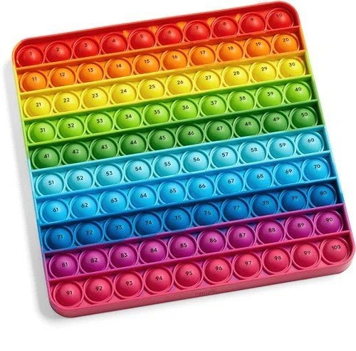 Learning Resources Bubble Popper telbord 1-100 - nieuw, ., Nieuw, Rekenen, Ophalen of Verzenden
