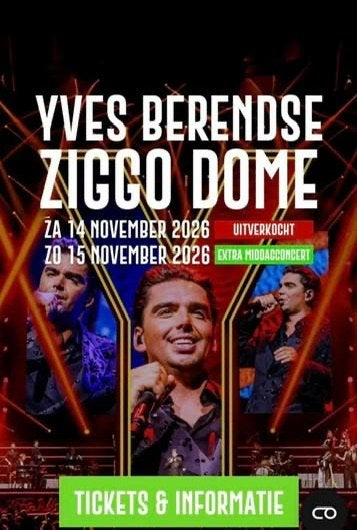 Yves Berendse in de Ziggo Dome 15 november, Twee personen