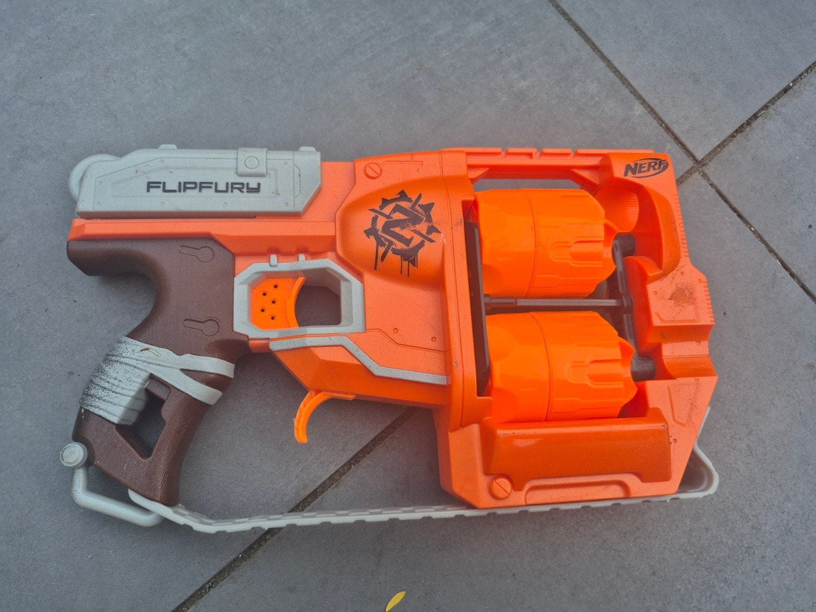 Nerf N-Strike Elite FlipFury Blaster, Ophalen of Verzenden, Gebruikt, Jongen of Meisje