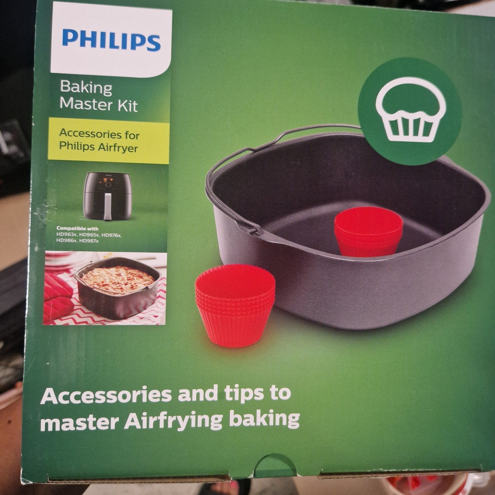 Nieuw! Philips Airfryer Bakset - Baking Master Kit, Ophalen, Nieuw