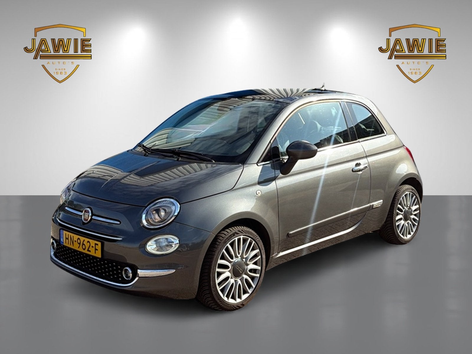 Fiat 500 0.9 TwinAir Turbo Lounge HN-962-F (bj 2015), Auto's, Voorwielaandrijving, Gebruikt, 905 kg, Origineel Nederlands