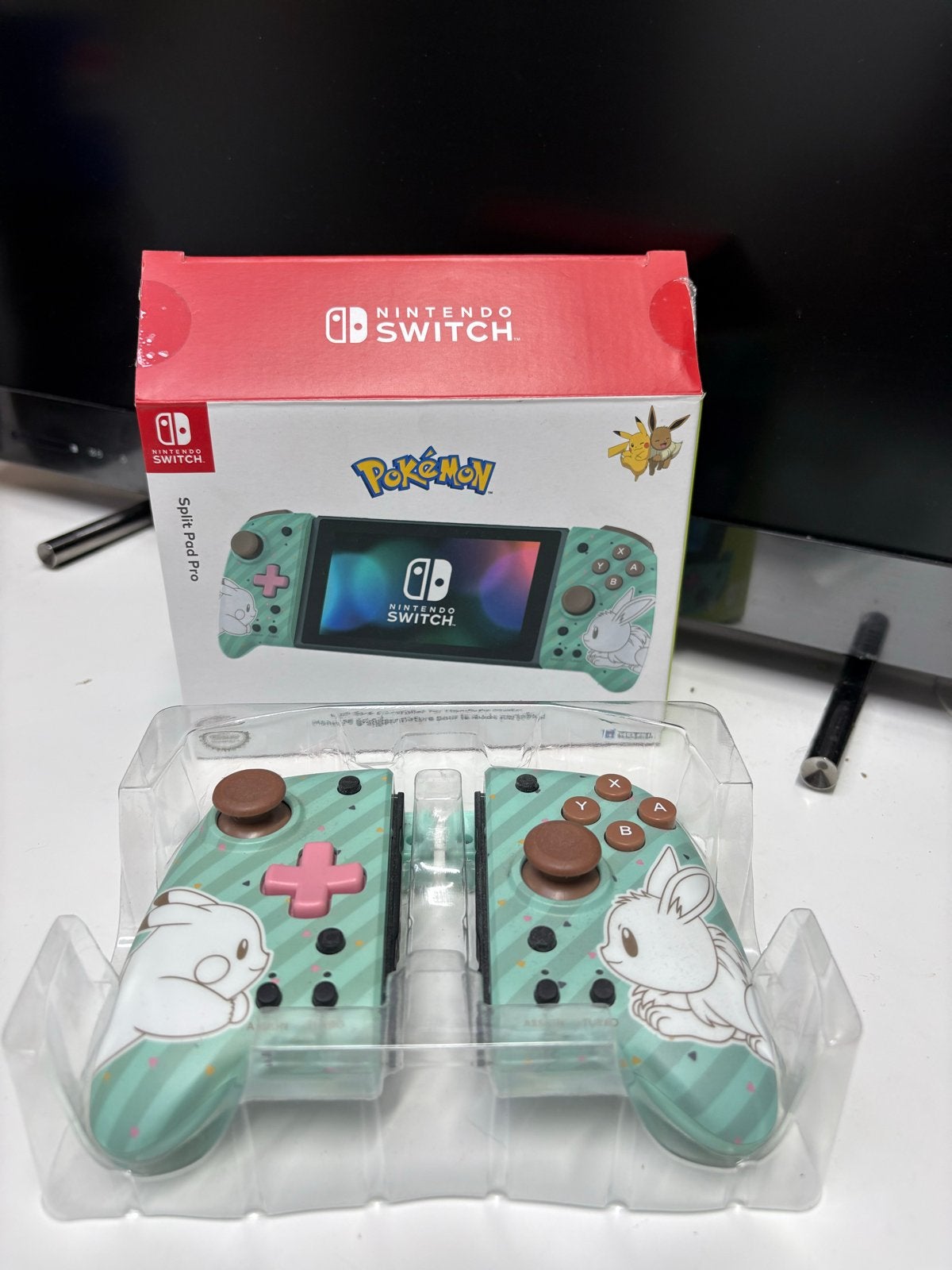 Nintendo Switch Split Pad Pro Pikachu & Eevee Controller, Nintendo, Nintendo, Nintendo, Nieuw