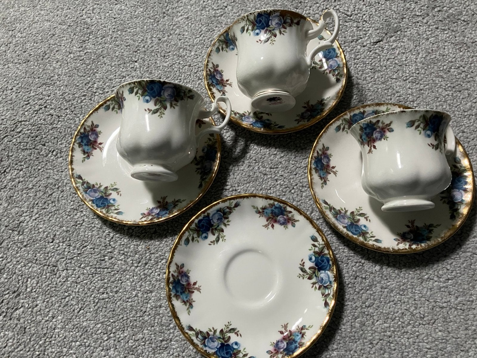 Royal Albert Moonlight Rose espresso kop & schotel, Ophalen