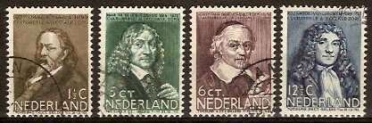 Nederland NVPH nr 296/9 gestempeld Zomerzegels 1937, Postzegels en Munten, Postzegels | Nederland, Ophalen of Verzenden, T/m 1940