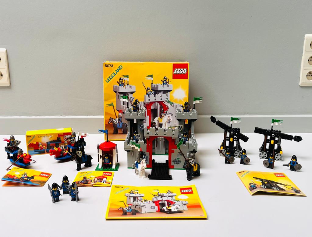 LEGO Black Falcons collectie - 6073 - 6030 - 6035 - 6018, Compleet, Lego, Ophalen of Verzenden, Zo goed als nieuw