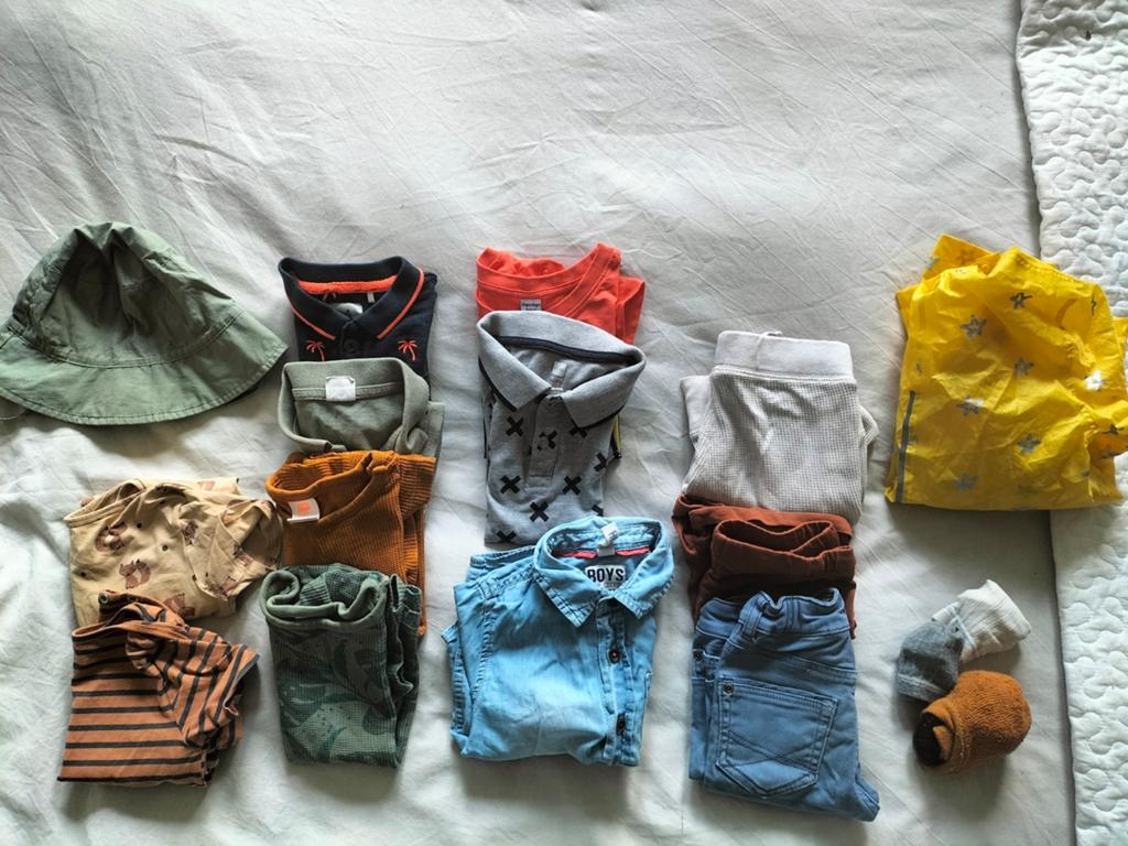 Kledingpakket | maat 98-104|  jongen | lente -zomer, Ophalen of Verzenden, Gebruikt, Maat 98
