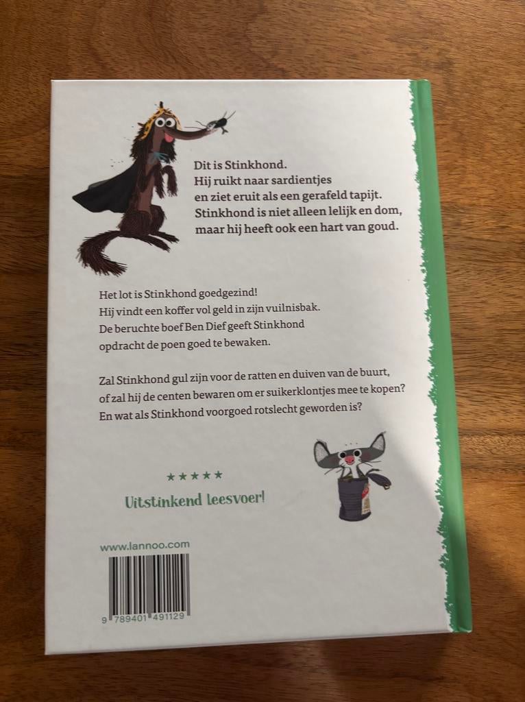 Stinkhond Stinkend Rijk - Kinderboek, Boeken, Ophalen of Verzenden, Zo goed als nieuw, Fictie algemeen