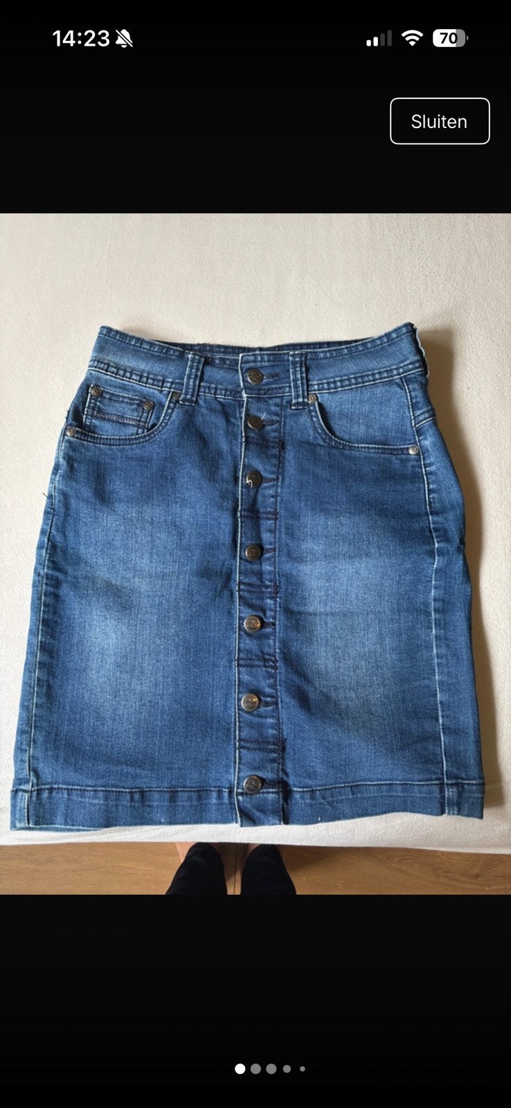 New star rokje, Kleding | Dames, Blauw, Ophalen of Verzenden, Zo goed als nieuw, Maat 34 (XS) of kleiner