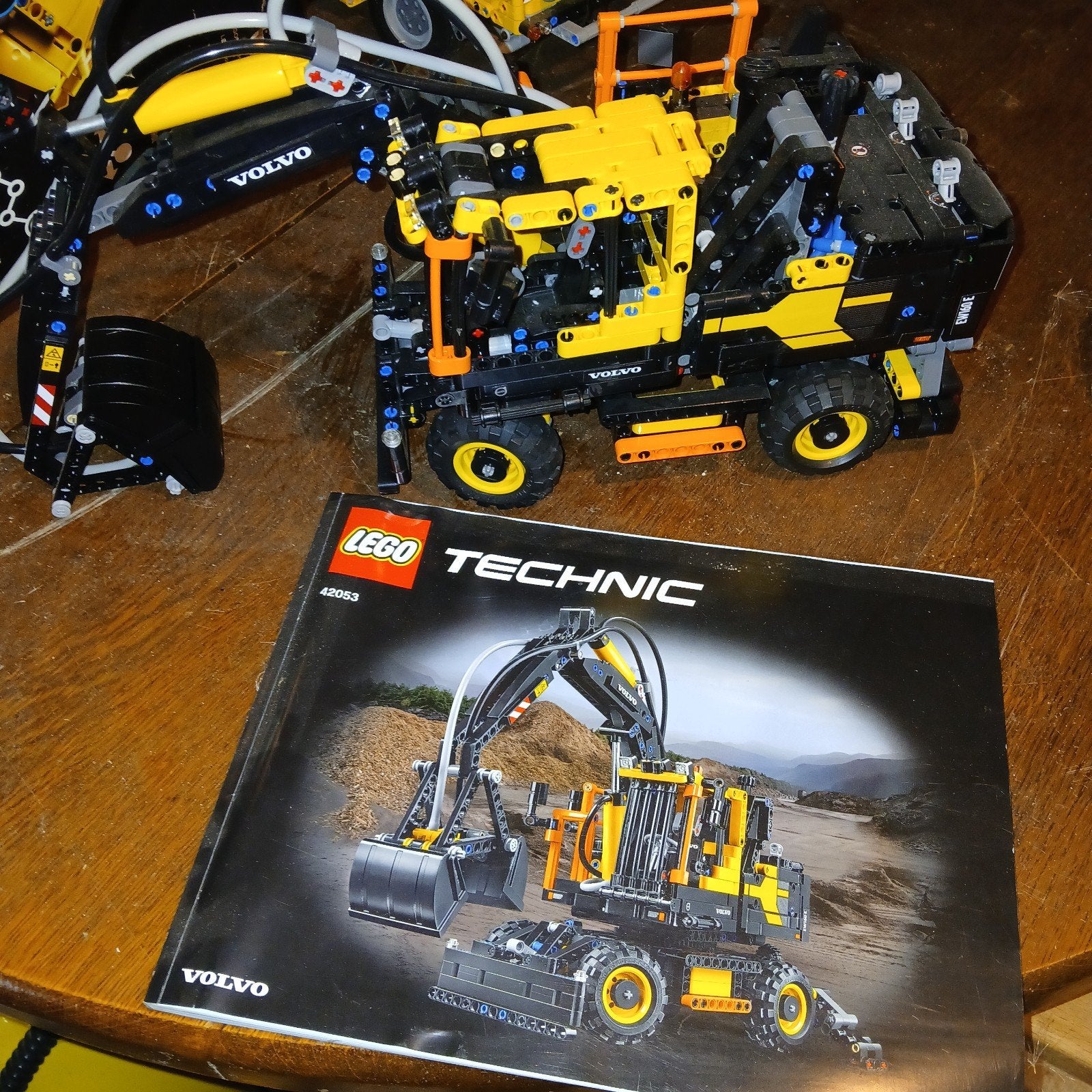 LEGO Technic Volvo EW160E Graafmachine 42053, Ophalen, Zo goed als nieuw, Overige merken