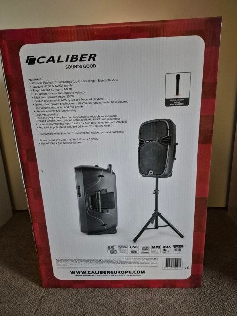 Foto 3 van Partybox Caliber HPA 605-BT