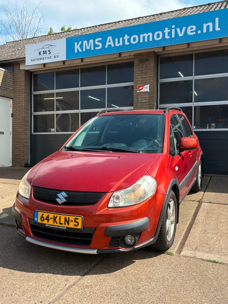 Suzuki SX4 1.6 79KW 2010, 147000 km, Airco, Zwart, 49 €/maand, Origineel Nederlands, Handgeschakeld