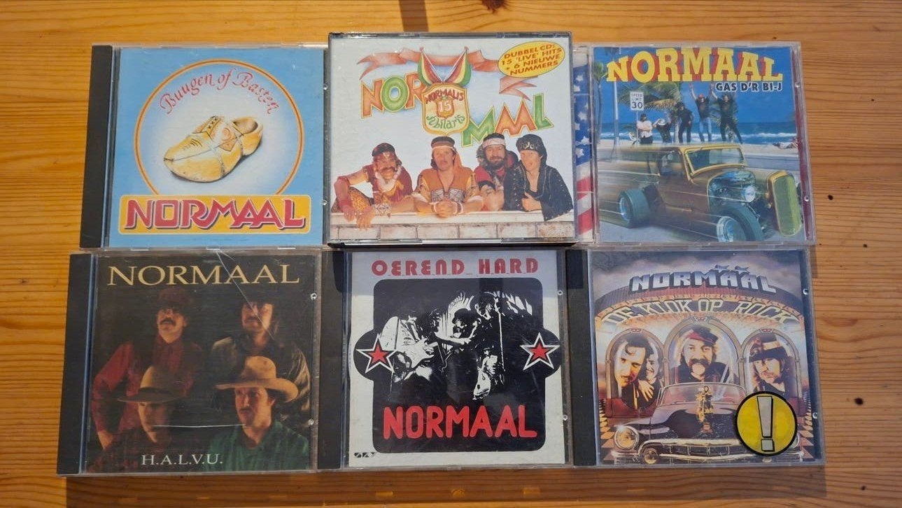 Normaal CD collectie: 6 albums uit de oude doos!, Ophalen of Verzenden, Gebruikt, Rock, Album
