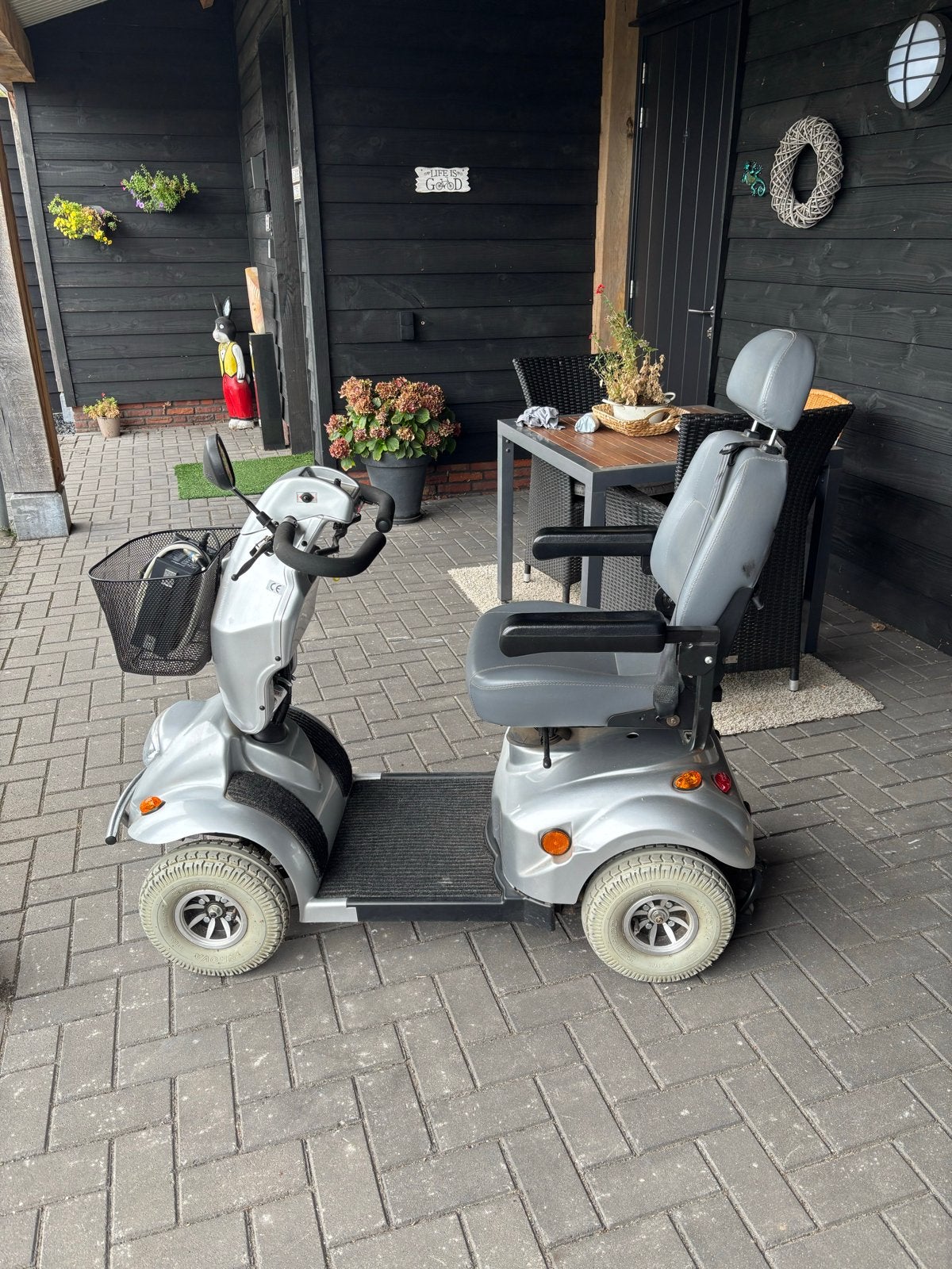 Scootmobiel merk Mango, Ophalen, Gebruikt, Mango, 16 km/u of meer