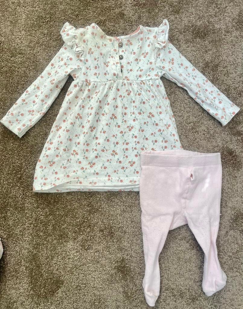 Schattig setje Prénatal Jurk met  en roze maillot Maat 56, Ophalen of Verzenden, Zo goed als nieuw, Meisje, Jurkje of Rokje