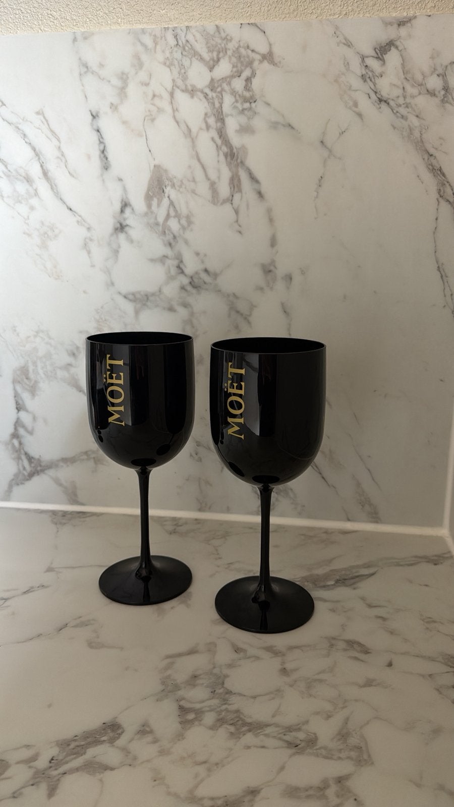 Plastic moët & chandon glazen, Verzenden, Nieuw, Overige typen